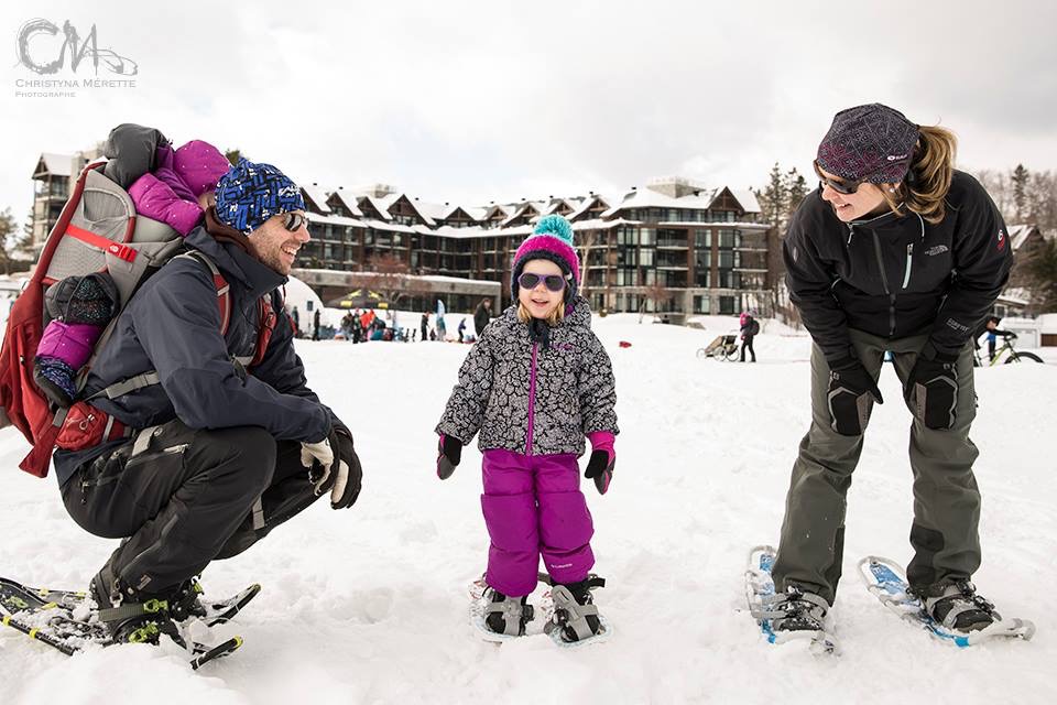 Dehors les familles à Lac-Beauport