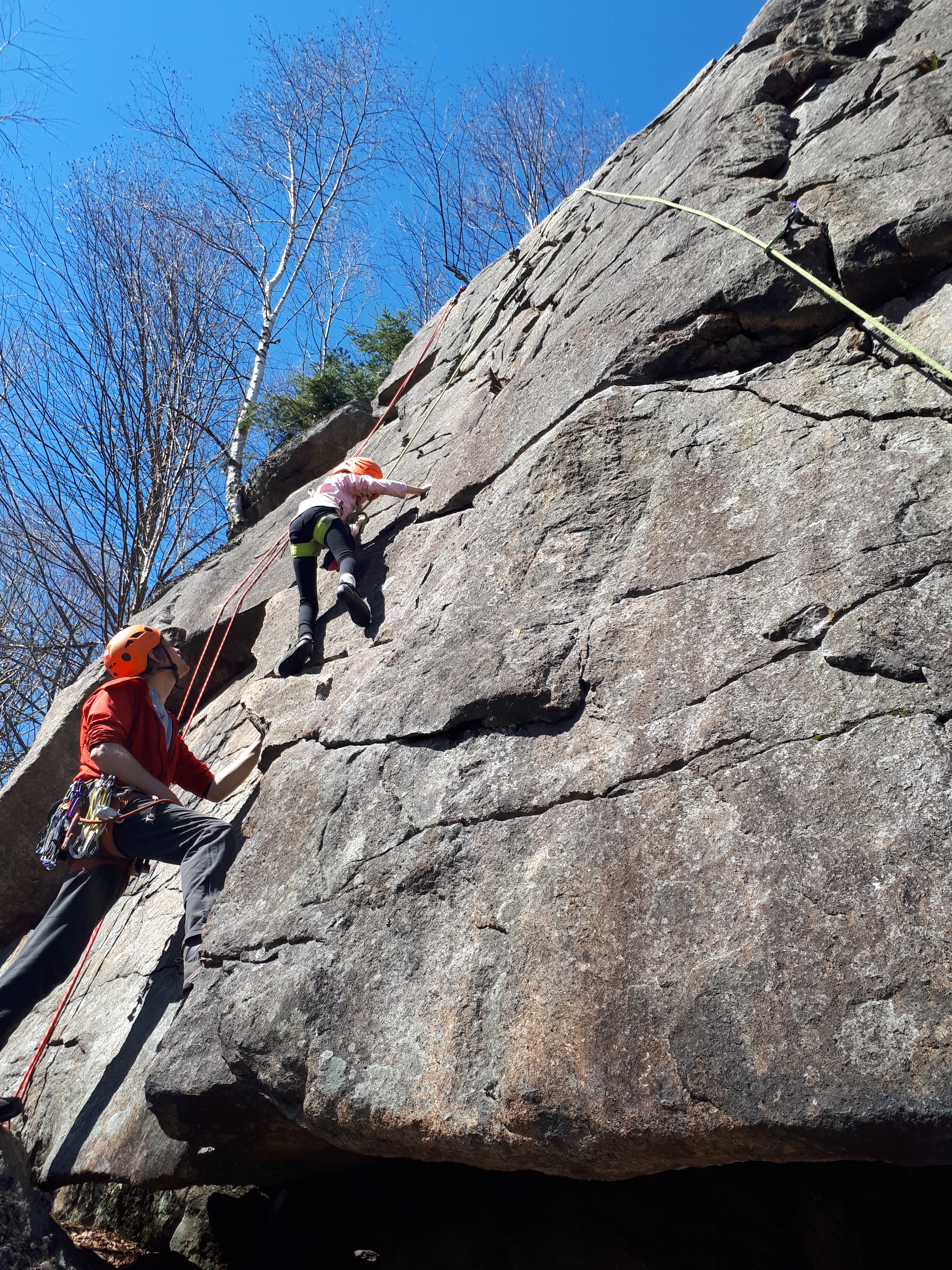 Initiation à l'escalade de rocher parent-enfant - Pylône de Québec