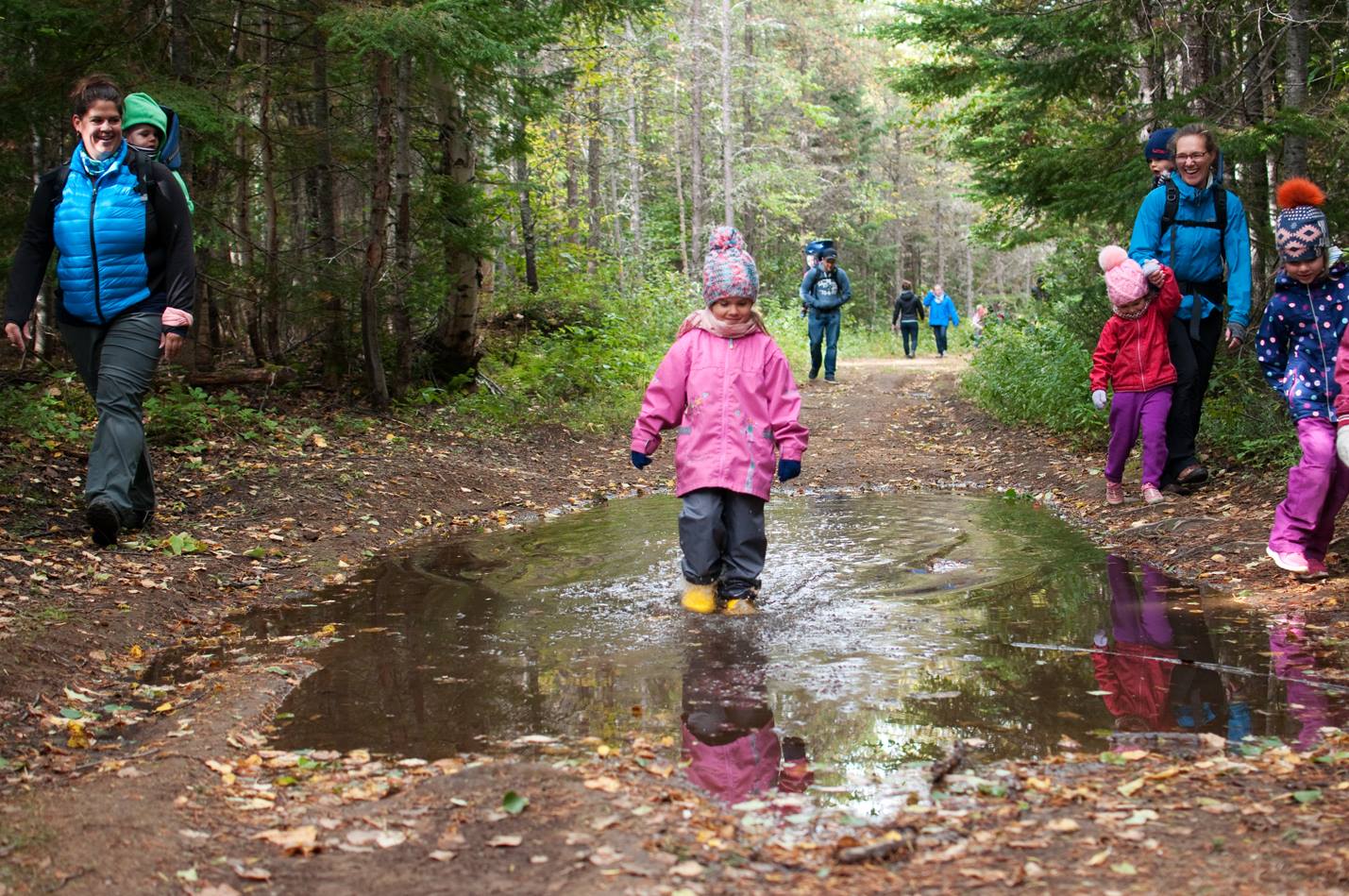 Première Rando Escargot au Bois Beckett, Sherbrooke - Estrie
