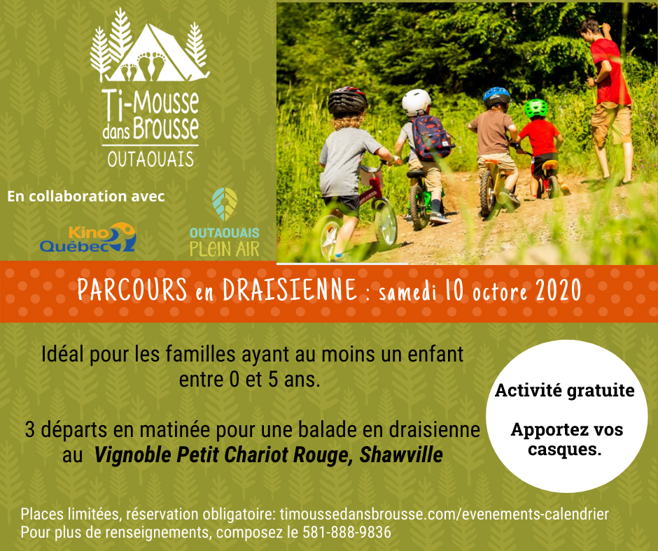 Vélo d'équilibre et merveilles d'un vignoble, départ 2 - 10h30