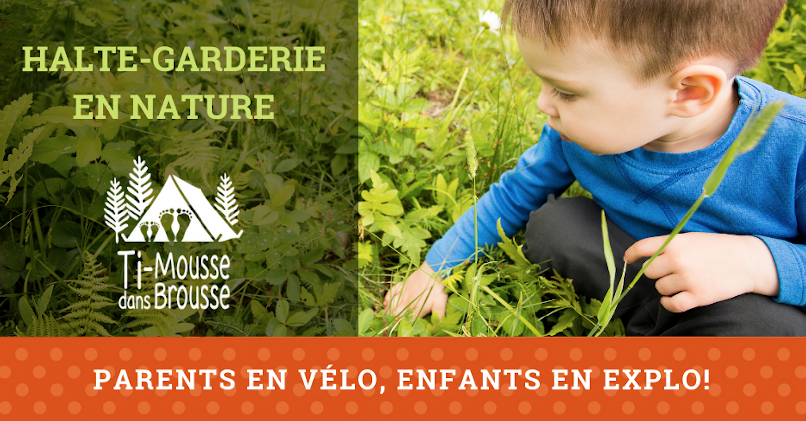 Halte-garderie nature à la Vallée Bras-du-Nord, St-Raymond, Portneuf