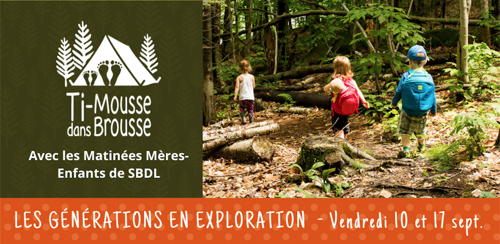 Club d'exploration à Sainte-Brigitte-de-Laval, Balade 1 Montagne à Deux-Têtes