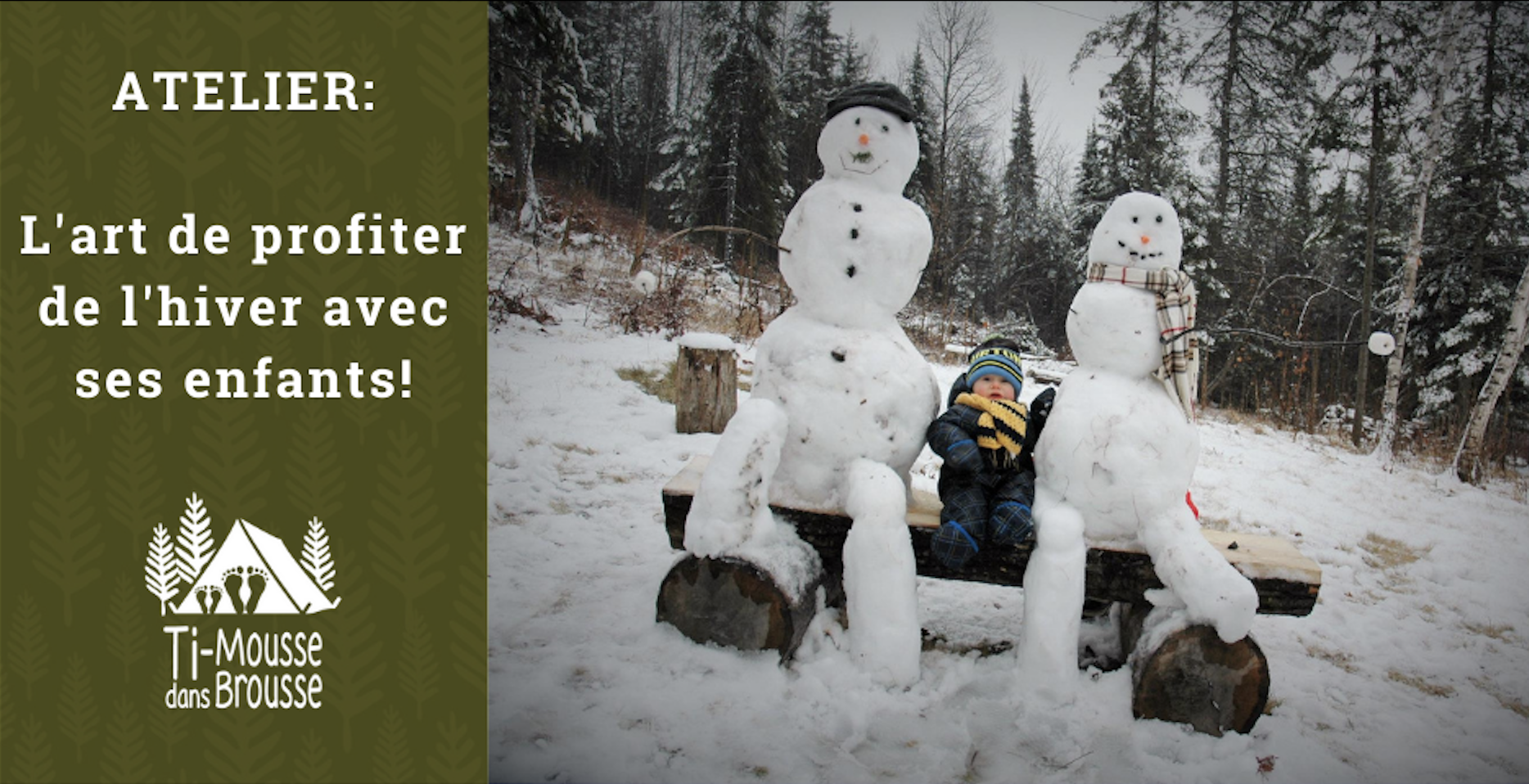 Atelier en ligne: L'art de profiter de l'hiver avec ses enfants
